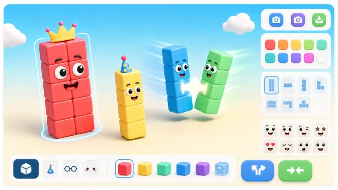 Numberblocks Generator preview